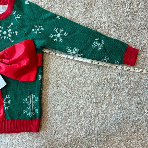 Kids Ugly Funny Holiday Sweater Top - Picture 12 of 12